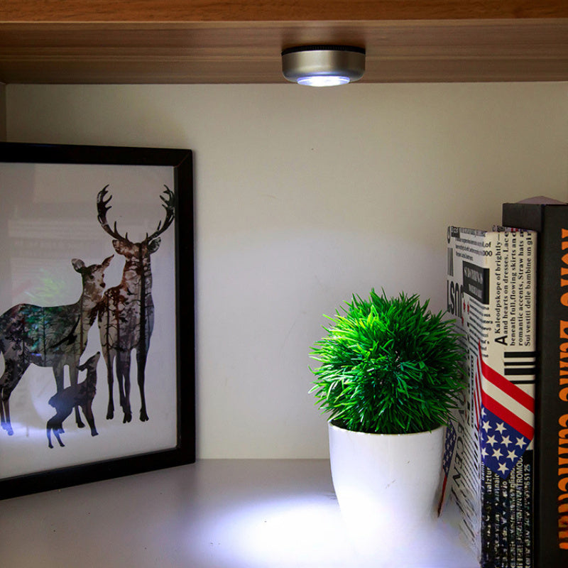 5-Pack Touch Activated LED Lamps - Cordless AA Battery Operated - Ideal For Closet, Under Cabinet & Kitchen Wall - Durable, Energy-Saving Night Lights
